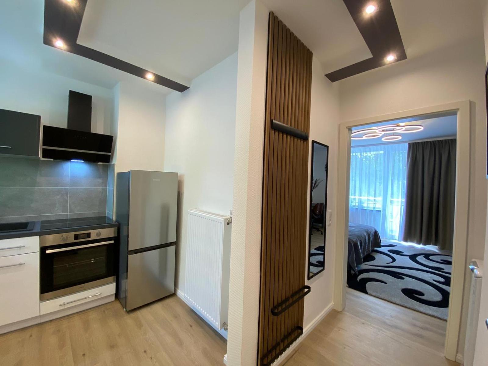Luxus Apartment With Balcony Dortmund Buitenkant foto